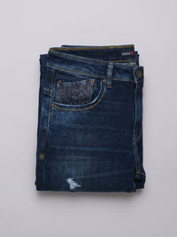 Men Chico Jeans Relaxed Fit Dark Blue Mid Rise
