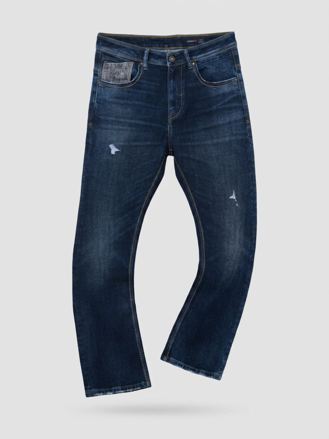 Men Chico Jeans Relaxed Fit Dark Blue Mid Rise