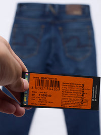Men Nico Jeans Slim Fit Dark Blue Low Rise
