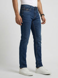 Men Nico Jeans Slim Fit Dark Blue Low Rise