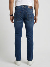Men Nico Jeans Slim Fit Dark Blue Low Rise