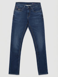 Men Nico Jeans Slim Fit Dark Blue Low Rise