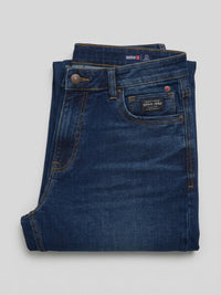 Men Nico Jeans Slim Fit Dark Blue Low Rise