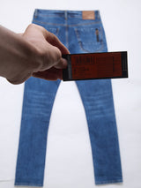 Men Rover Jeans Regular Fit Dark Blue Mid Rise