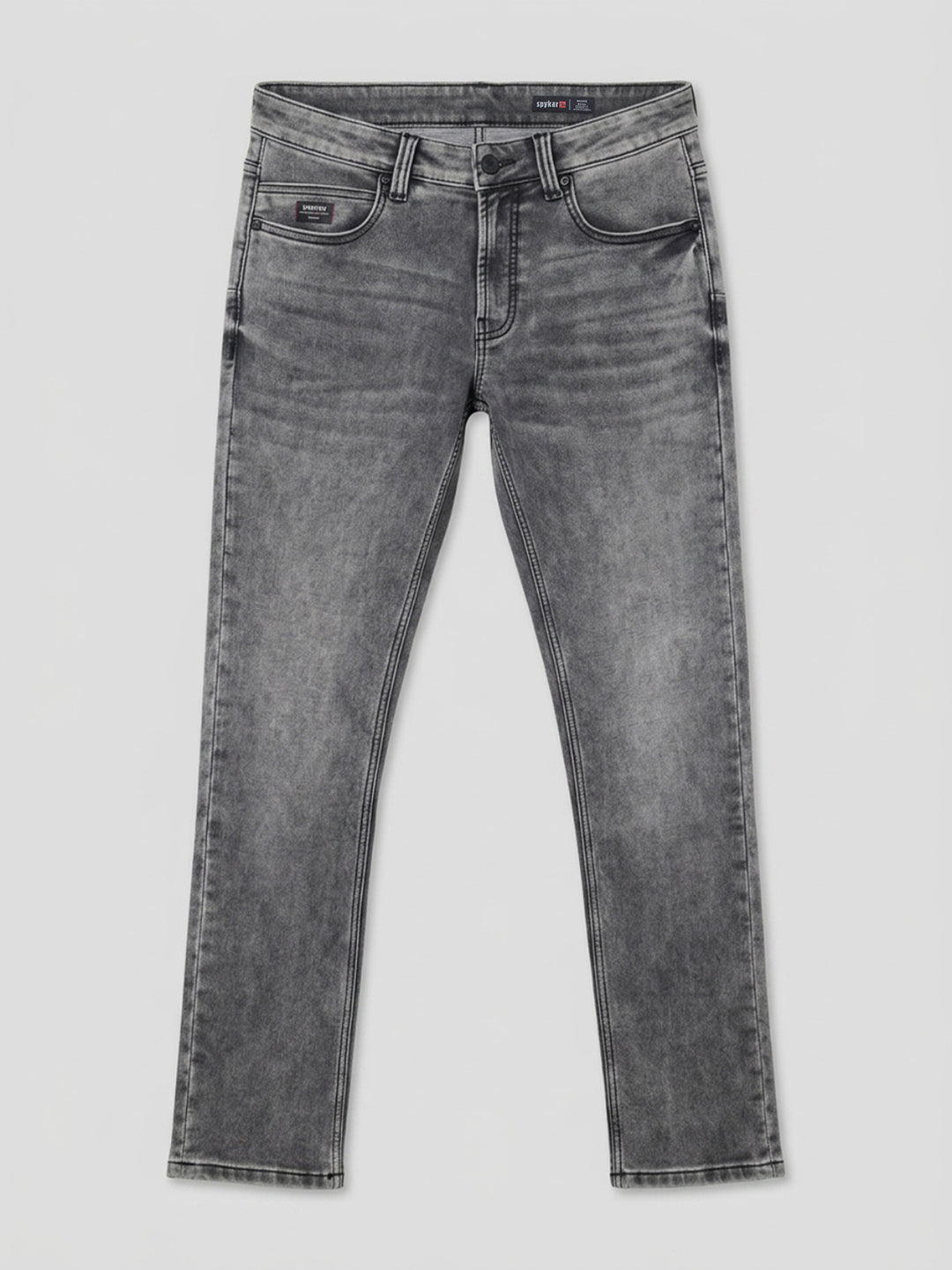 Men Rover Jeans Regular Fit Black Mid Rise
