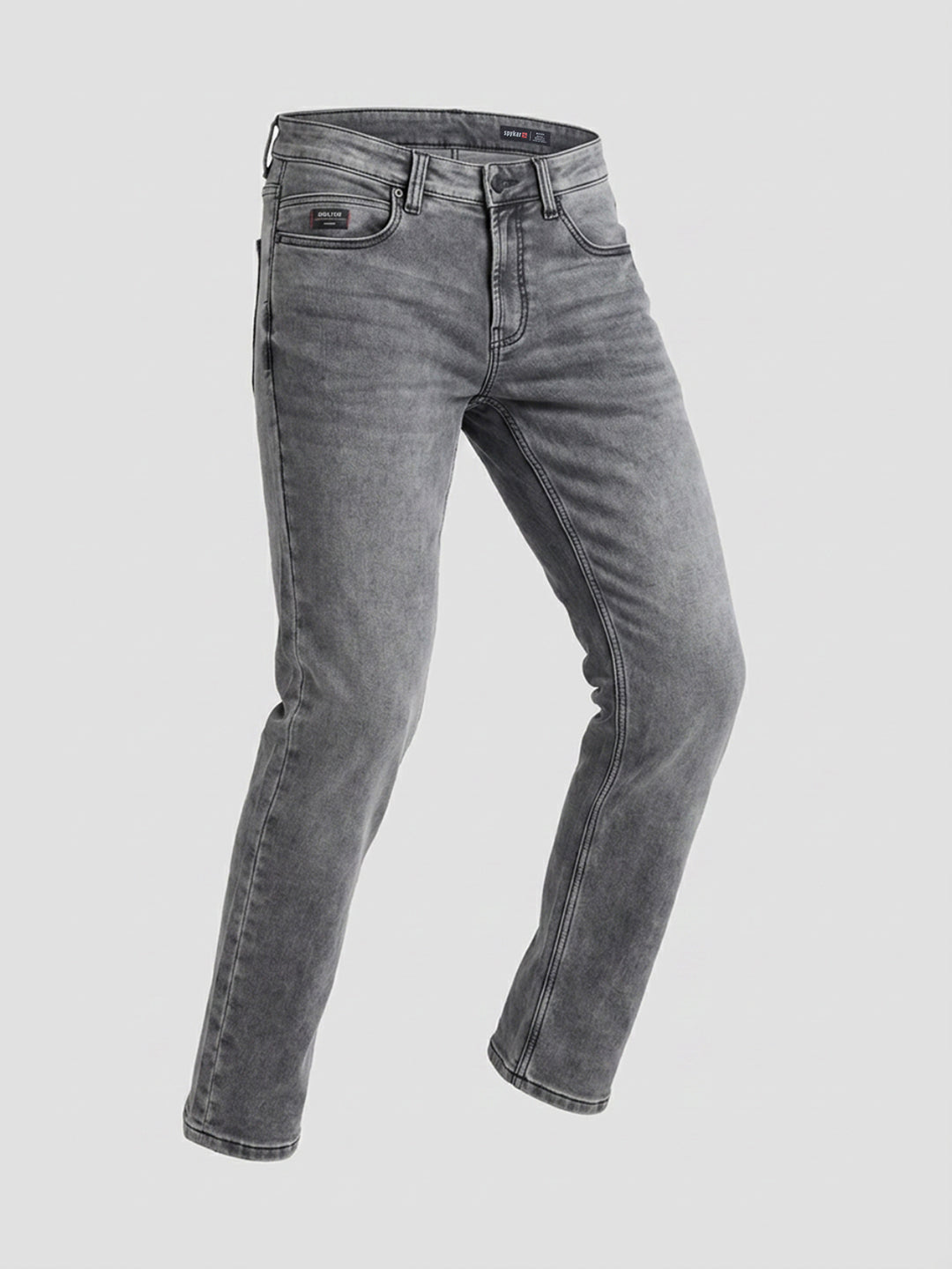 Men Rover Jeans Regular Fit Black Mid Rise