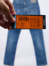 Men Rover Jeans Regular Fit Mid Blue Mid Rise