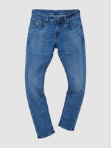 Men Nico Jeans Slim Fit Mid Blue Low Rise