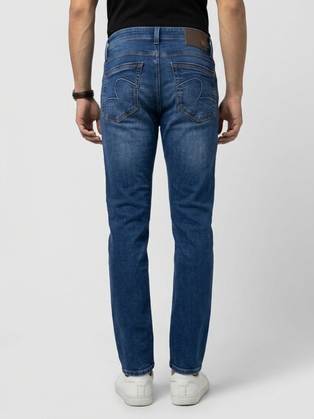 Men Nico Jeans Slim Fit Dark Blue Low Rise