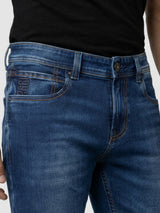 Men Nico Jeans Slim Fit Dark Blue Low Rise