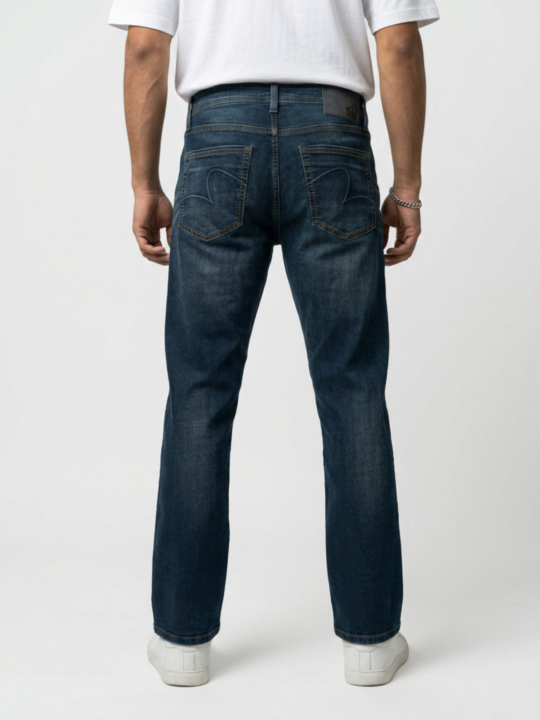 Men Chico Jeans Relaxed Fit Green Mid Rise