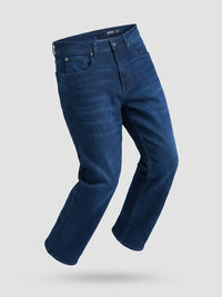 Men Ikemen Jeans Loose Fit Dark Blue Low Rise