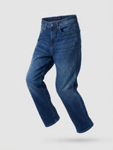 Men Ikemen Jeans Loose Fit Dark Blue Low Rise