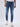 Men Kano Jeans Slim Fit Blue Mid Rise