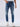 Men Kano Jeans Slim Fit Blue Mid Rise