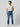 Men Kano Jeans Slim Fit Mid Blue Mid Rise