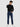 Men Kano Jeans Slim Fit Dark Blue Mid Rise