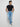 Men Kano Jeans Slim Fit Light Blue Mid Rise