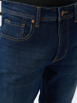 Men Rafter Jeans Boot Cut Fit Dark Blue Mid Rise