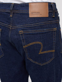 Men Rafter Jeans Boot Cut Fit Blue Mid Rise