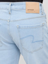 Men Rafter Jeans Boot Cut Fit Light Blue Mid Rise
