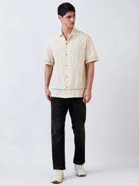 Men Jeans Relaxed Fit Black Mid Rise
