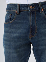 Men Chico Jeans Comfort Fit Dark Blue Mid Rise