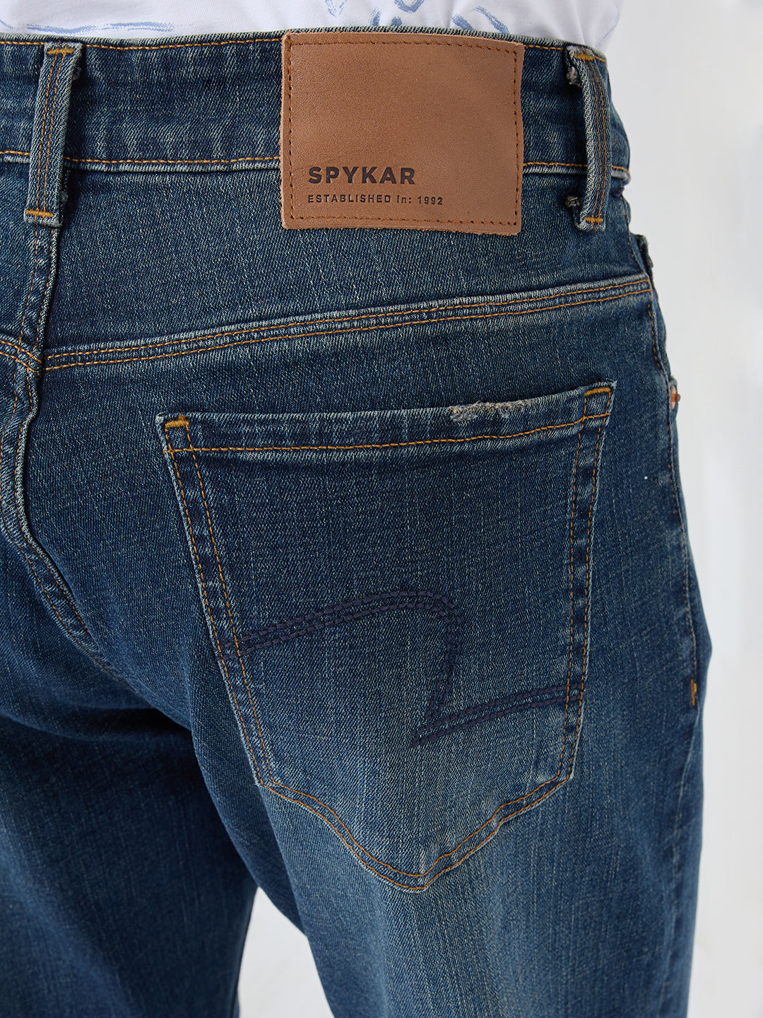 Men Chico Jeans Comfort Fit Dark Blue Mid Rise