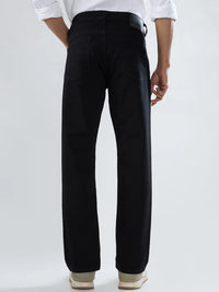 Men Chico Jeans Relaxed Fit Black Mid Rise