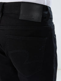 Men Chico Jeans Relaxed Fit Black Mid Rise