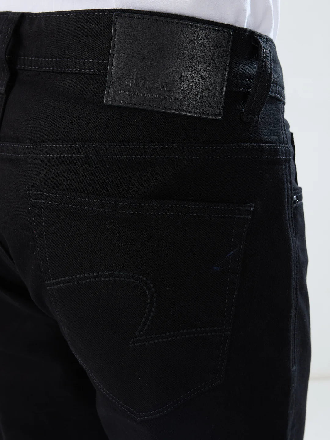 Men Chico Jeans Relaxed Fit Black Mid Rise