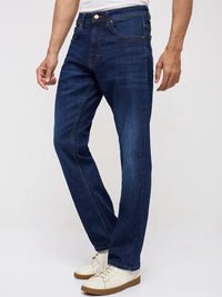 Men Chico Jeans Relaxed Fit Dark Blue Mid Rise