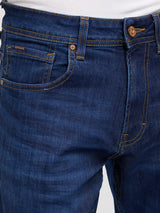 Men Chico Jeans Relaxed Fit Dark Blue Mid Rise