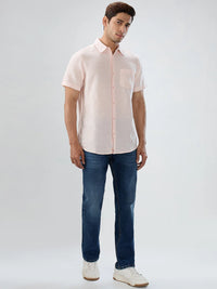 Men Jeans Comfort Fit Dark Blue Mid Rise