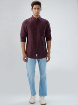 Men Jeans Comfort Fit Ice Blue Mid Rise