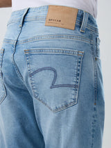 Men Chico Jeans Relaxed Fit Light Blue Mid Rise