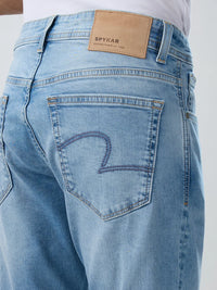 Men Chico Jeans Relaxed Fit Light Blue Mid Rise