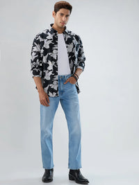 Men Chico Jeans Relaxed Fit Light Blue Mid Rise