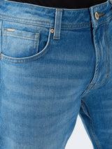 Men Chico Jeans Relaxed Fit Light Blue Mid Rise