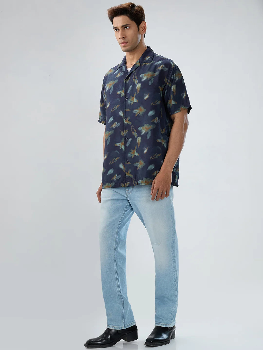 Men Chico Jeans Relaxed Fit Light Blue Mid Rise