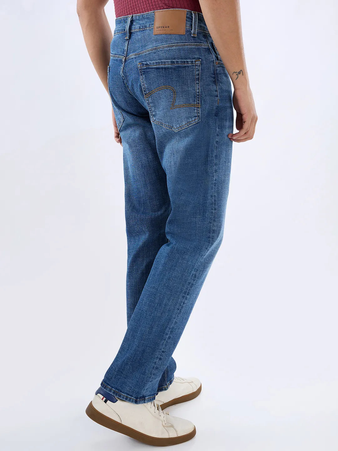 Men Chico Jeans Comfort Fit Mid Blue Mid Rise