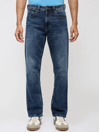 Men Chico Jeans Relaxed Fit Dark Blue Mid Rise