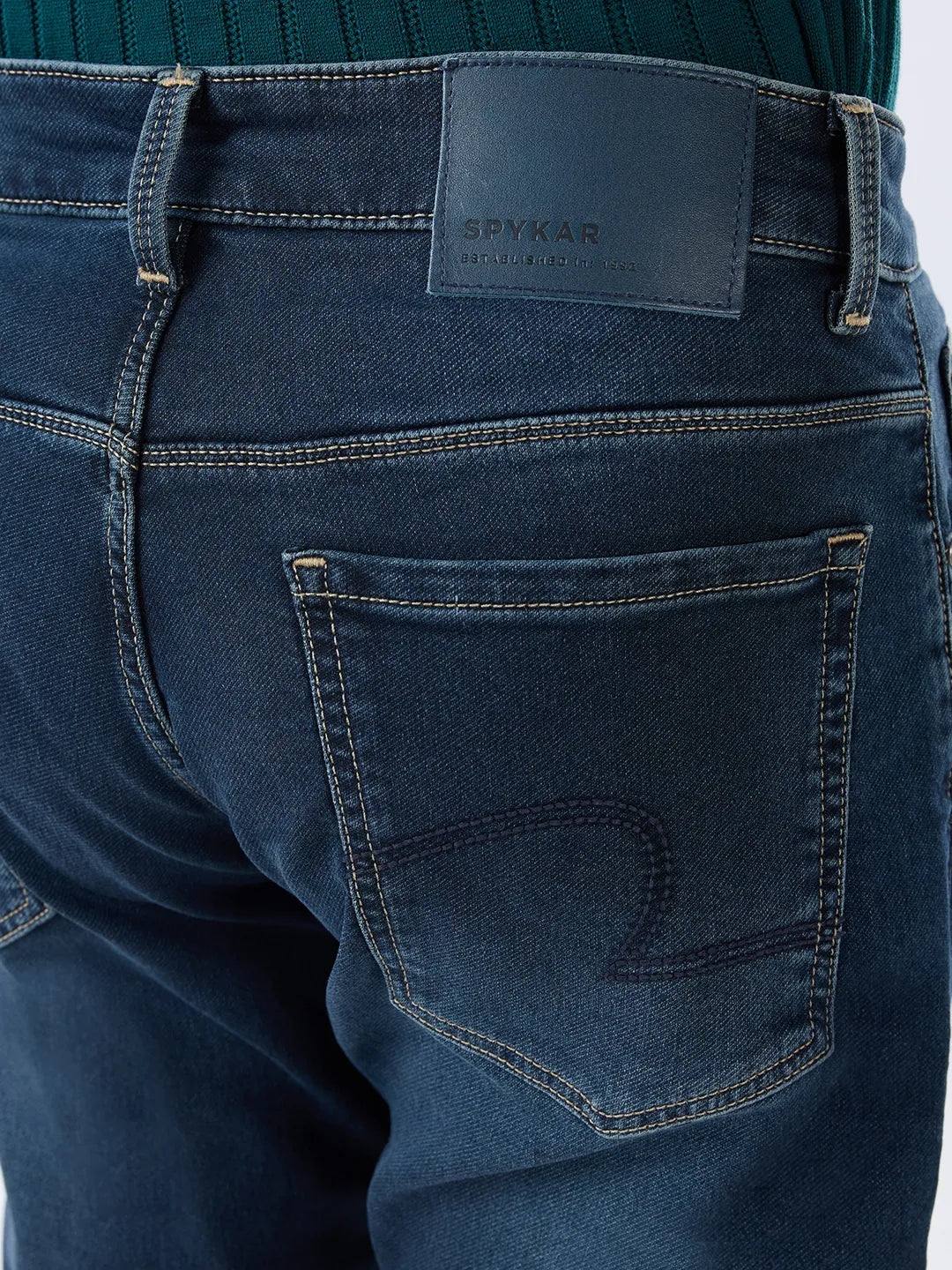 Men Chico Jeans Relaxed Fit Dark Blue Mid Rise