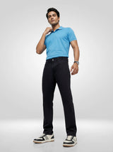 Men Chico Jeans Relaxed Fit Black Mid Rise