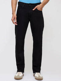 Men Chico Jeans Relaxed Fit Black Mid Rise