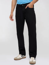 Men Chico Jeans Relaxed Fit Black Mid Rise