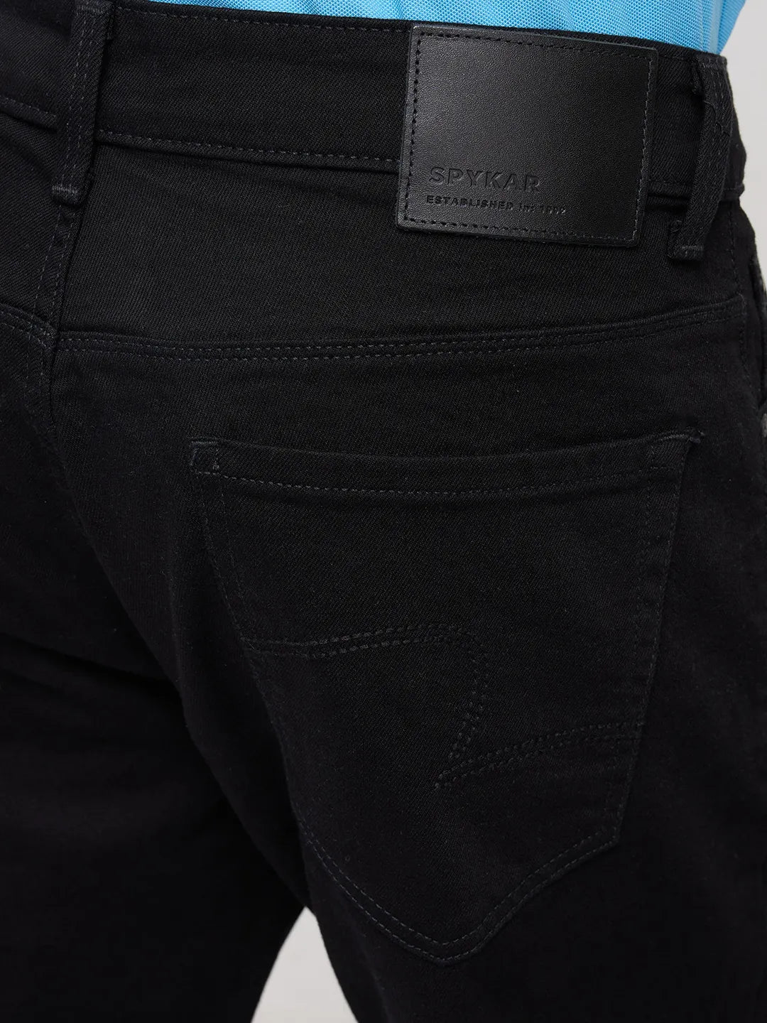 Men Chico Jeans Relaxed Fit Black Mid Rise