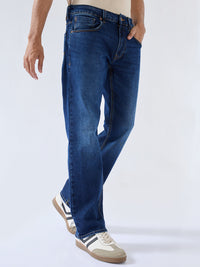 Men Chico Jeans Comfort Fit Dark Blue Mid Rise
