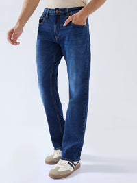 Men Chico Jeans Comfort Fit Dark Blue Mid Rise