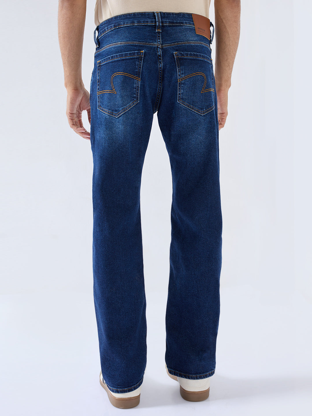 Men Chico Jeans Comfort Fit Dark Blue Mid Rise